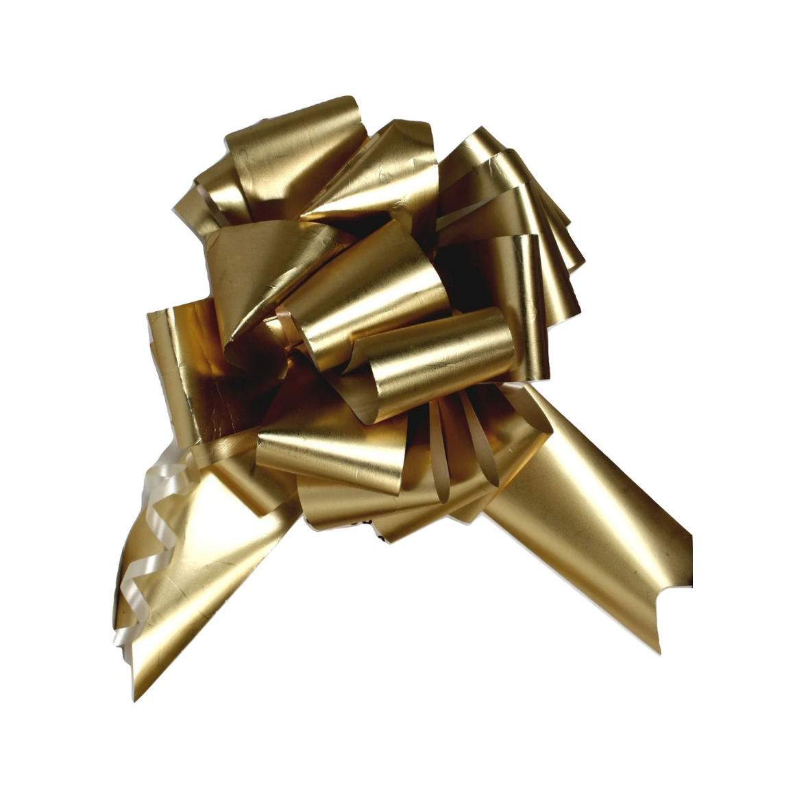 BOW POMPOM GOLD 48MM X50